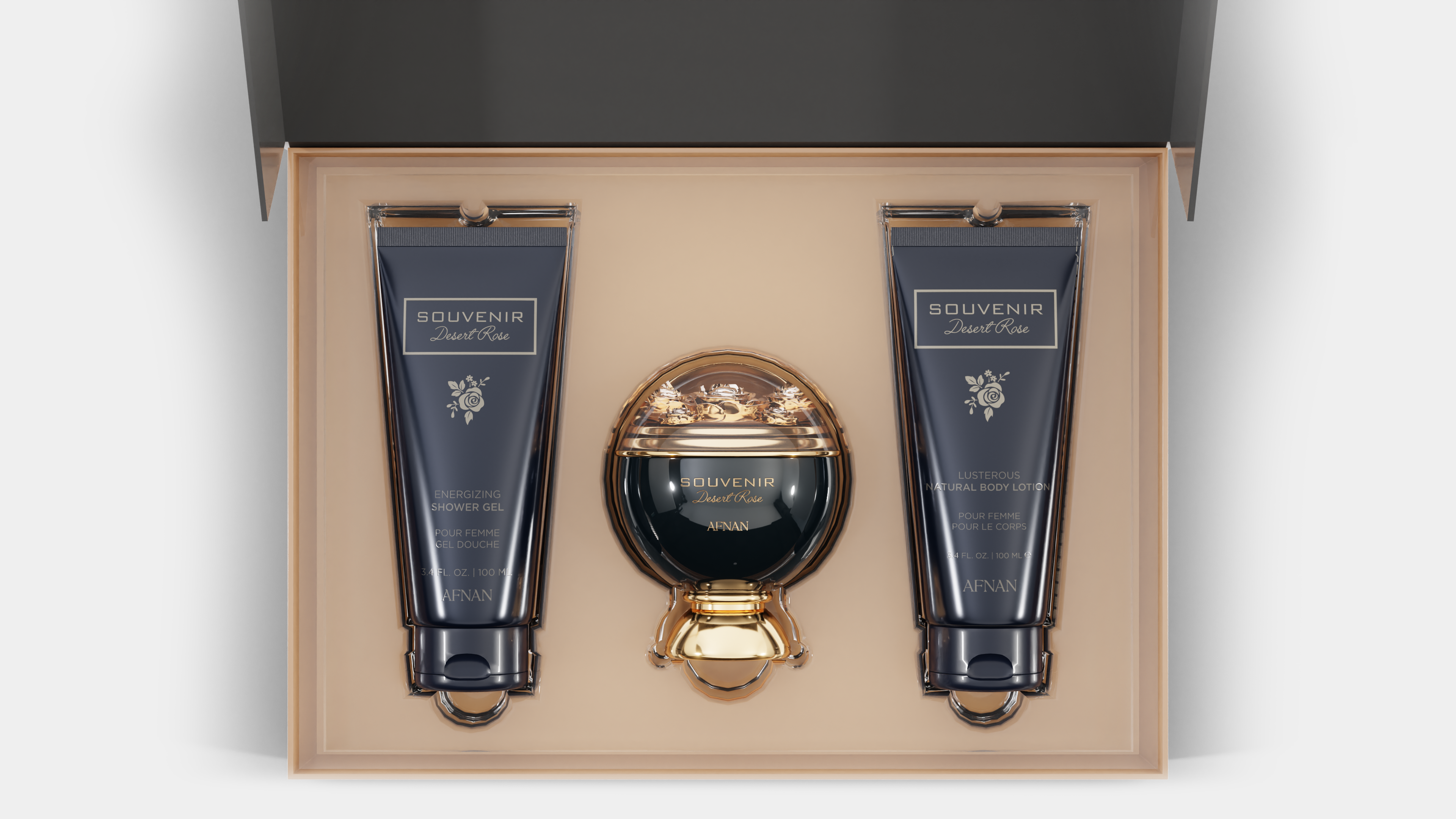 Gift Set Souvenir Desert Rose